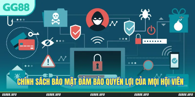 Chính sách bảo mật nhà cái GG88 là đảm bảo quyền lợi của mọi hội viên